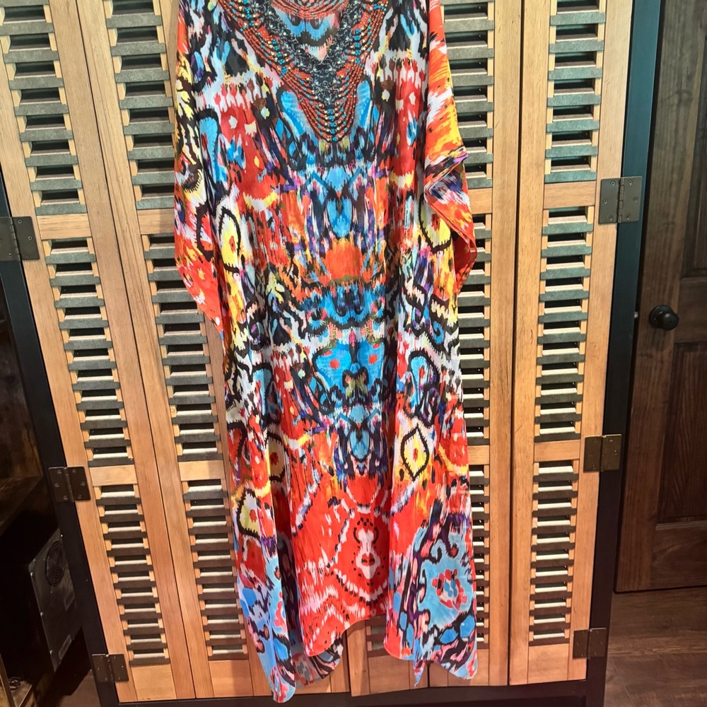 SAKkAS Colorful Patterned Maxi Dress - Picture 2 of 5